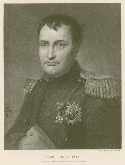 Napoléon en 1813 - French School
