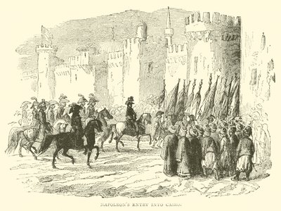 Entrée de Napoléon au Caire - French School