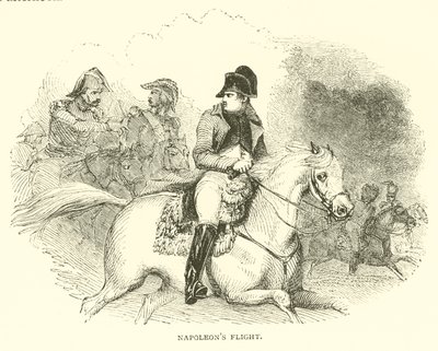 La fuite de Napoléon - French School