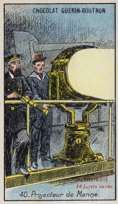Projecteur naval - French School