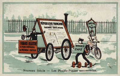 Nouveau siècle - auto rickshaws - French School
