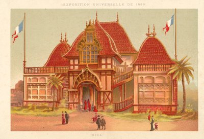Nice, Exposition Universelle 1889, Paris - French School
