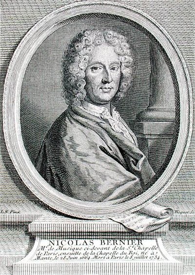 Nicolas Bernier (1665-1734) gravé par Etienne Fiquet (1719-94) - French School