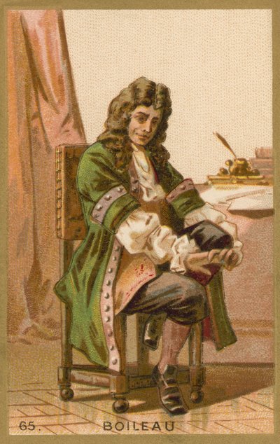 Nicolas Boileau, poète français - French School
