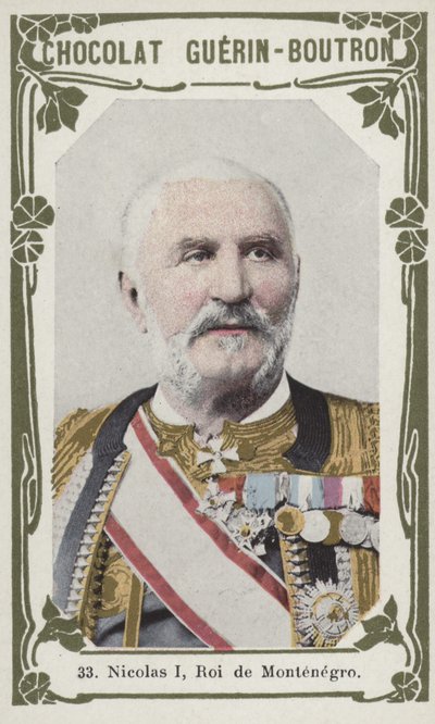 Nicolas I, Roi de Monténégro - French School