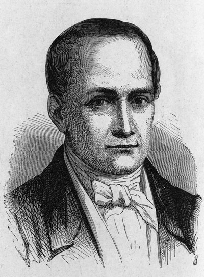 Nicéphore Niépce (1765-1833), inventeur français, pionnier de la photographie - dans "Album de la Science; savants illustres; Grandes découvertes" 1896. - French School