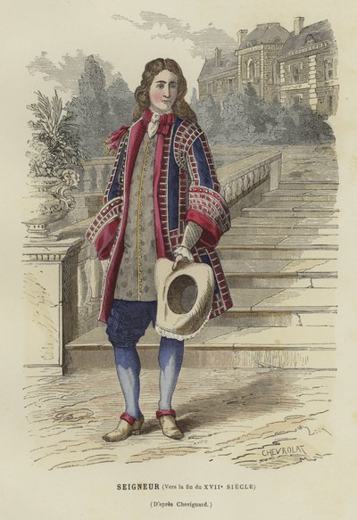 Noble, fin 17ème siècle - French School