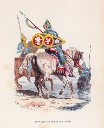 Chevalier normand en 1066 - French School