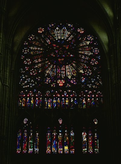Fenêtre du transept nord - French School
