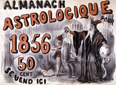 Nostradamus, astrologue illuminant l