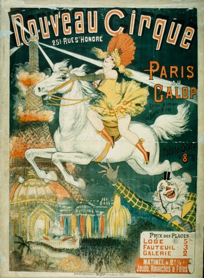 Nouveau Cirque, 1889 - French School