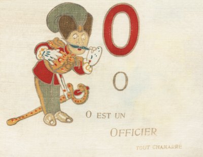 O est un officier de combat - French School
