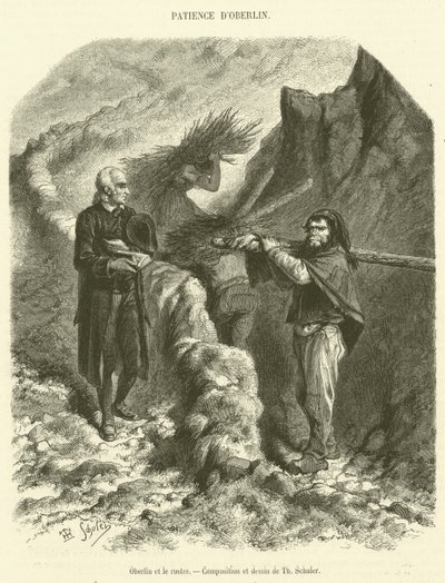 Oberlin et le rustre - French School
