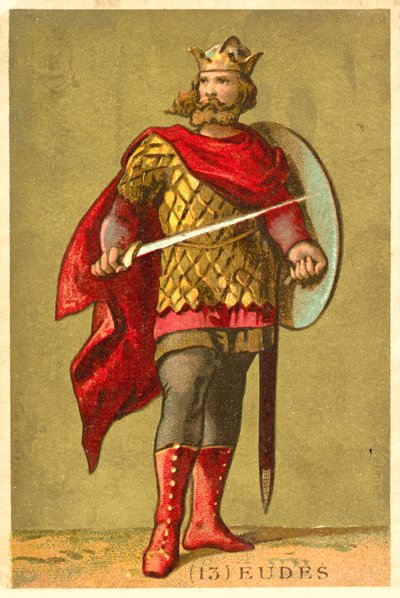 Eudes de France, Roi de Francie occidentale - French School
