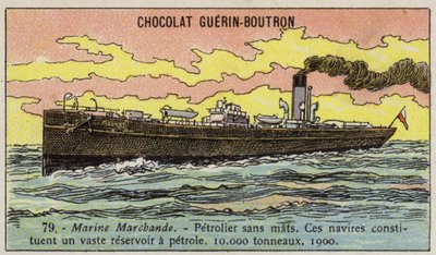Pétrolier, 1900 - French School