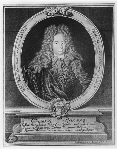 Olaus Romer (gravure) - French School