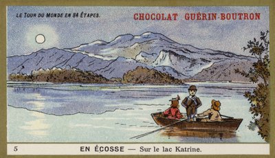 Sur le Loch Katrine, Écosse - French School