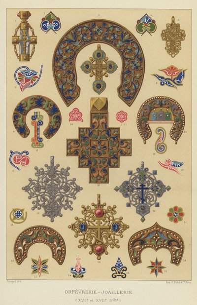 Orfèvrerie-Joaillerie (XVIe et XVIIe Siècles) - French School