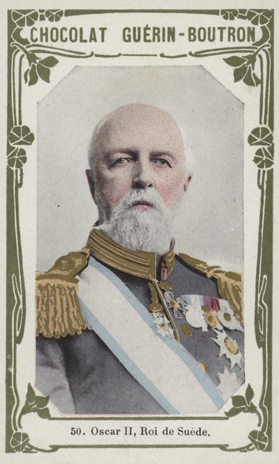 Oscar II, Roi de Suède - French School