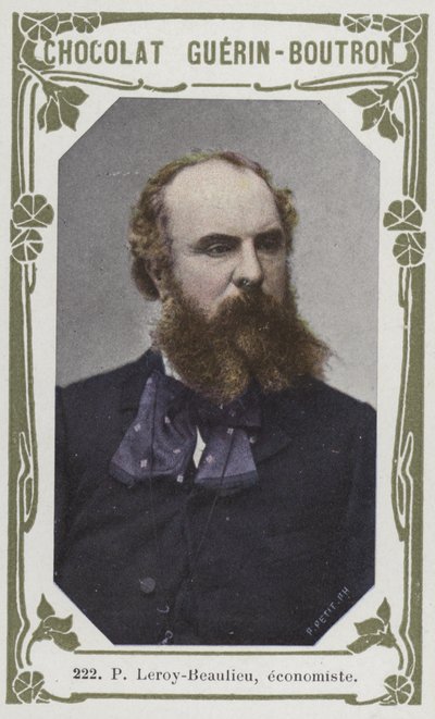 P. Leroy-Beaulieu, économiste - French School