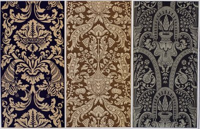 Toile peinte, gravure de Dictionnaire de l