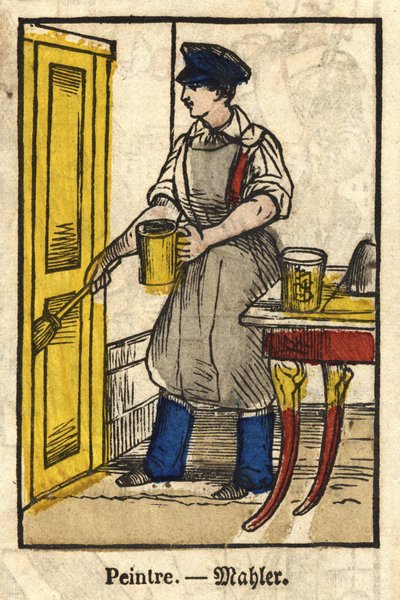 Peintre; Série sur les métiers, image d