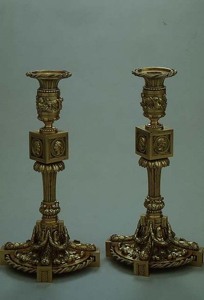 Paire de chandeliers par Boucheron - French School