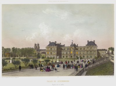 Palais Du Luxembourg, Façade sur le Jardin - French School