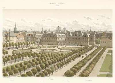 Palais Royal, 1645 - French School