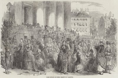 Dimanche des Rameaux à Paris - French School