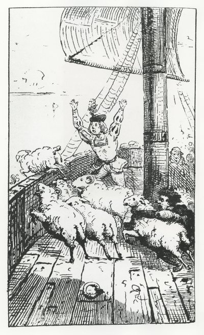 Les moutons de Panurge, illustration de 