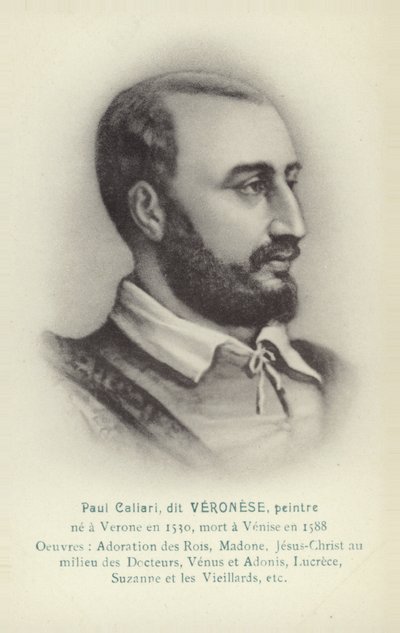 Paolo Veronese, peintre italien (lithographie) - French School