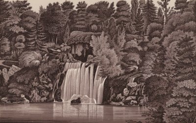 Paris : Cascade du Bois de Boulogne - French School
