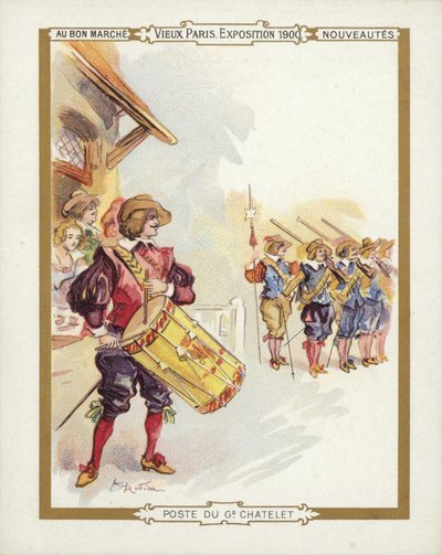 Exposition de Paris 1900, Cavalier tambourinant - French School