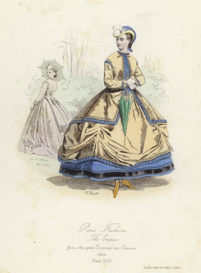 Modes parisiennes, époque du Second Empire - French School