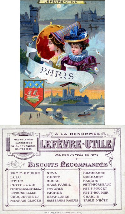 Paris, recto et verso d
