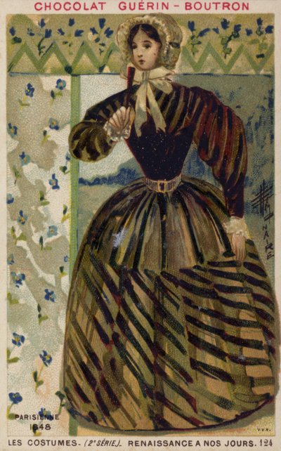 Mode parisienne, 1848 - French School