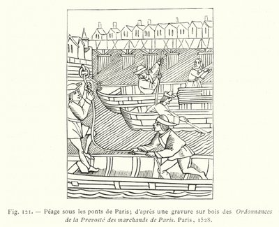 Péage sous les ponts de Paris (d