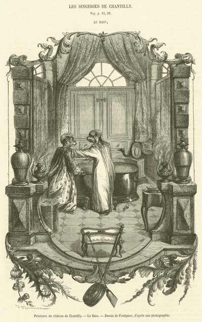 Peintures du château de Chantilly, Le Bain - French School