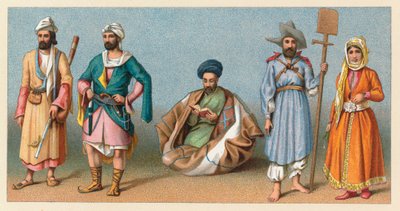 Costume de Perse - French School