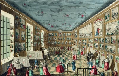 Vue en perspective du Salon de l