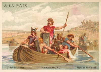 Pharamond Ier, roi des Francs - French School