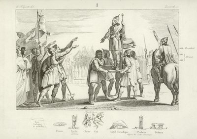 Pharamond, roi des Francs - French School