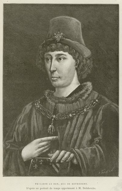 Philippe Le Bon, Duc De Bourgogne - French School