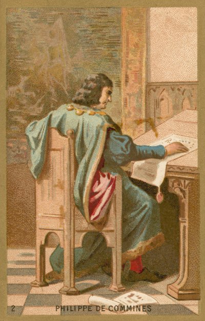 Philippe de Commines, écrivain et diplomate flamand - French School