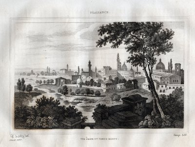 Plaisance - Gravure de « L