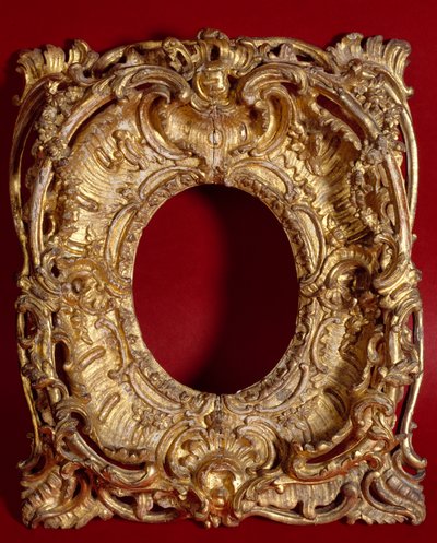 Cadre en bois doré. France 18ème siècle. Paris, arts décoratifs - French School