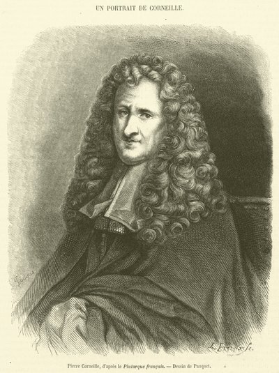 Pierre Corneille (gravure) - French School