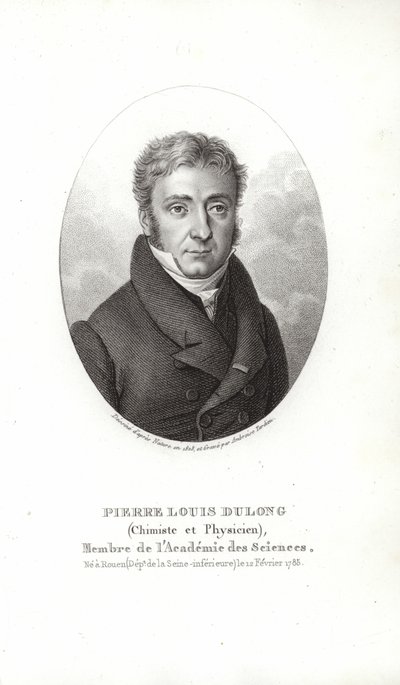 Pierre Louis Dulong - French School
