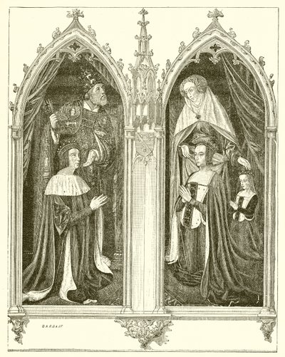 Pierre de Bourbon et Anne de Beaujeu, sa femme - French School